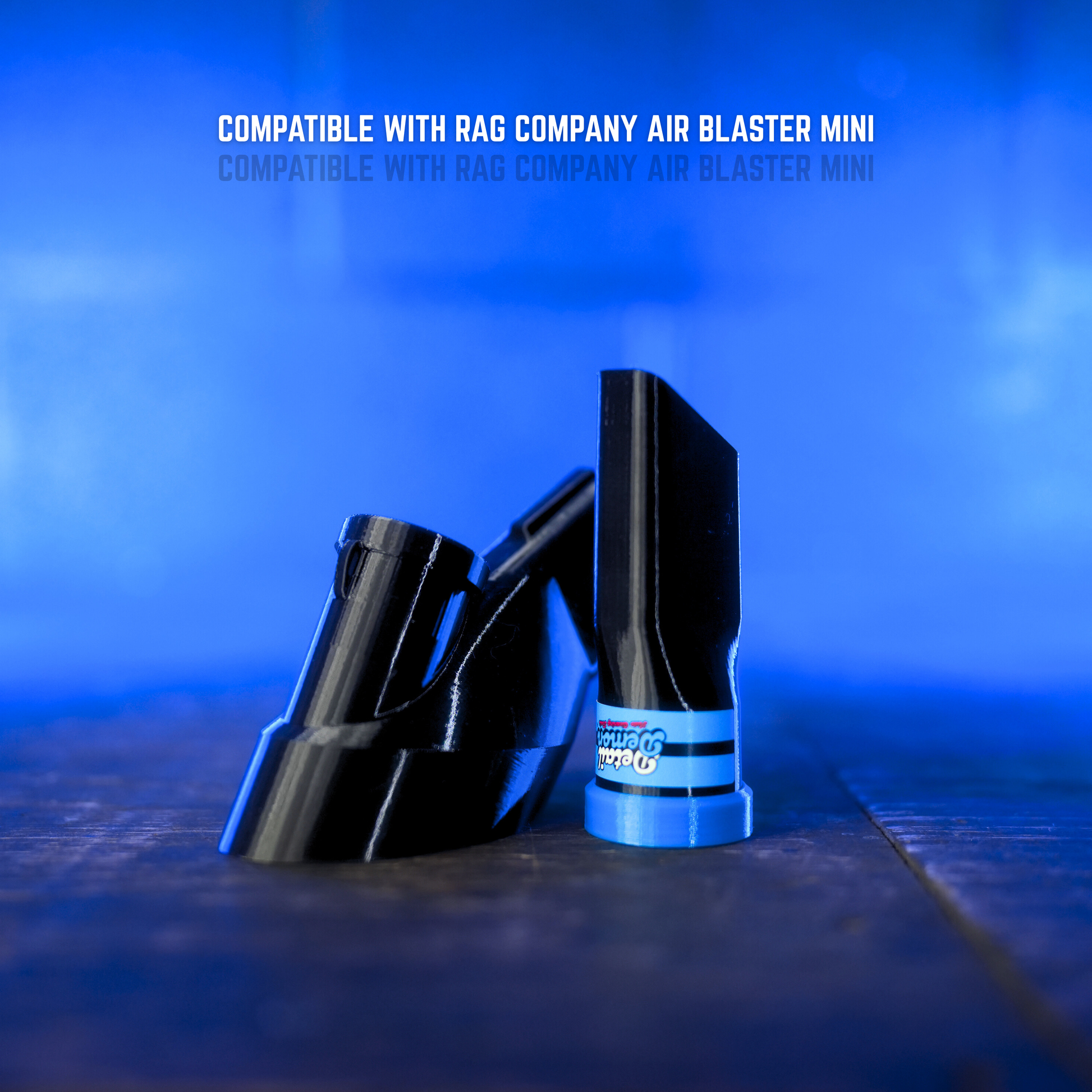 Crevice Air+Vac Oval Attachment compatible with The Rag Company Ultra Air Blaster Mini