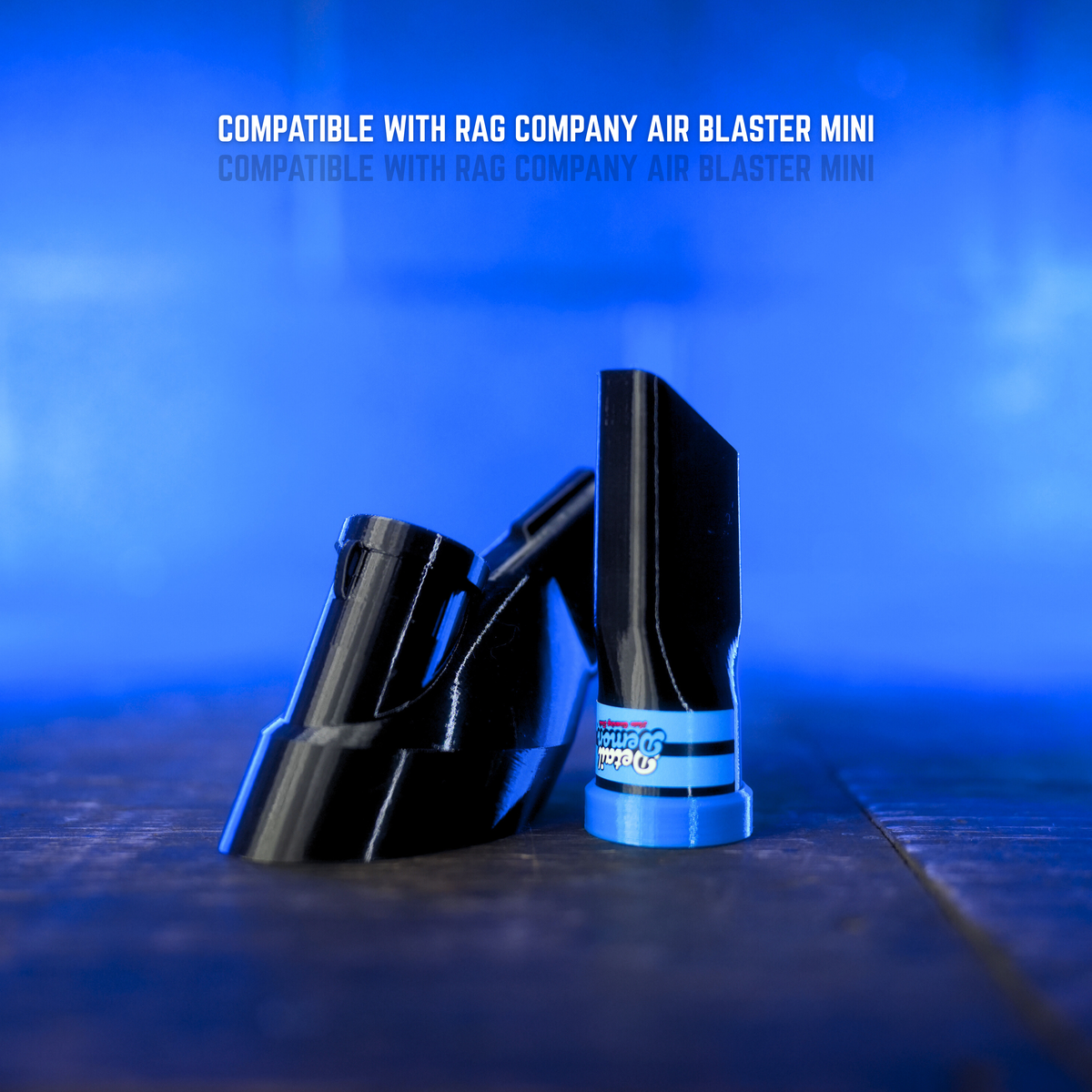 Crevice Air+Vac Oval Attachment compatible with The Rag Company Ultra Air Blaster Mini