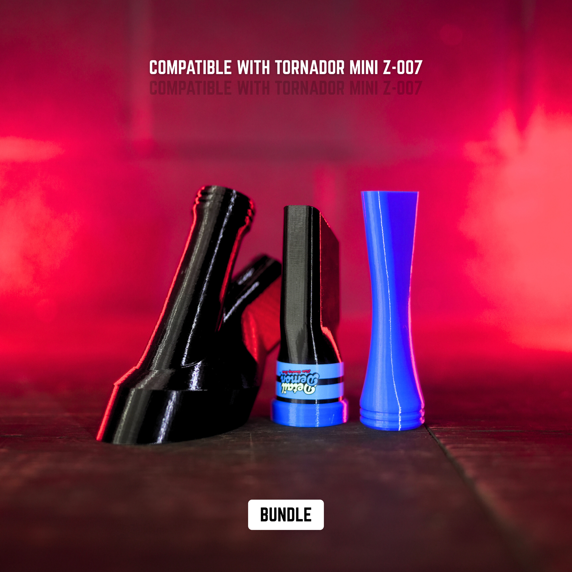 Multi Pack - Crevice Air+Vac Oval Attachment & Air Pulse Crevice Tool Compatible with Tornador Mini