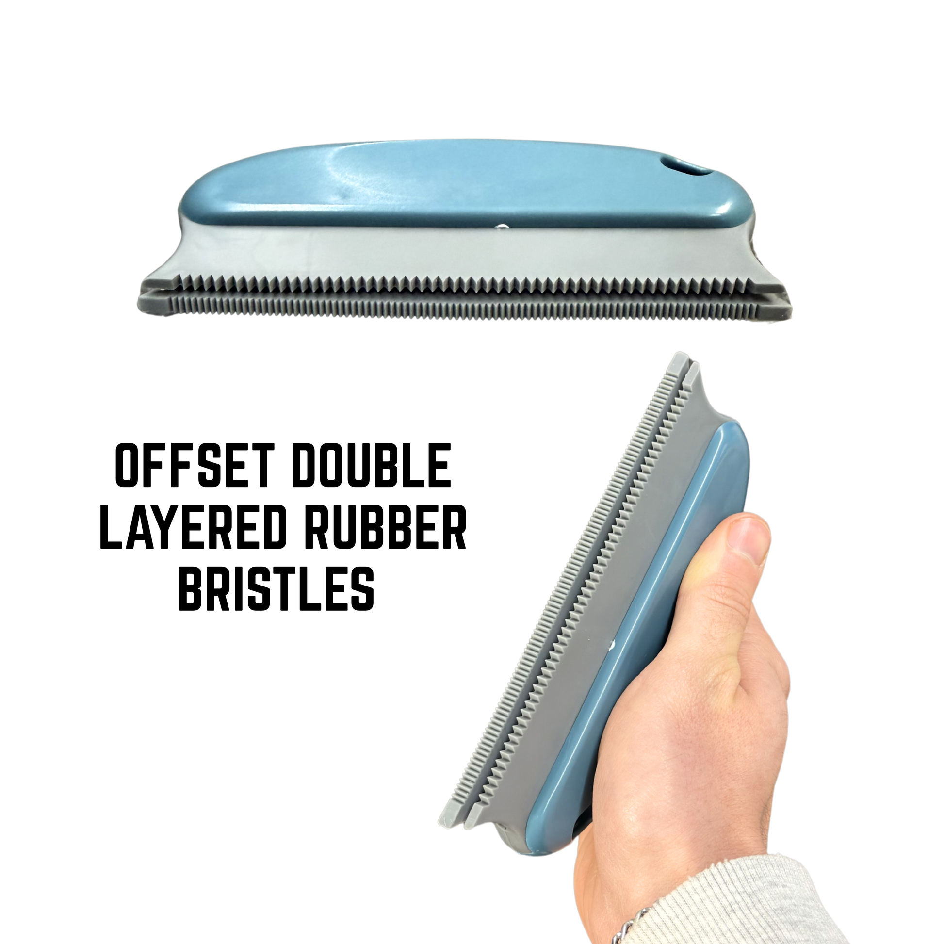 2 Pack - Pet Hair Interior Brush