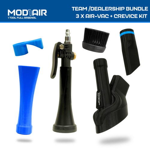 3 Kit Team Bundle - MOD1AIR-Vac+Crevice Kits