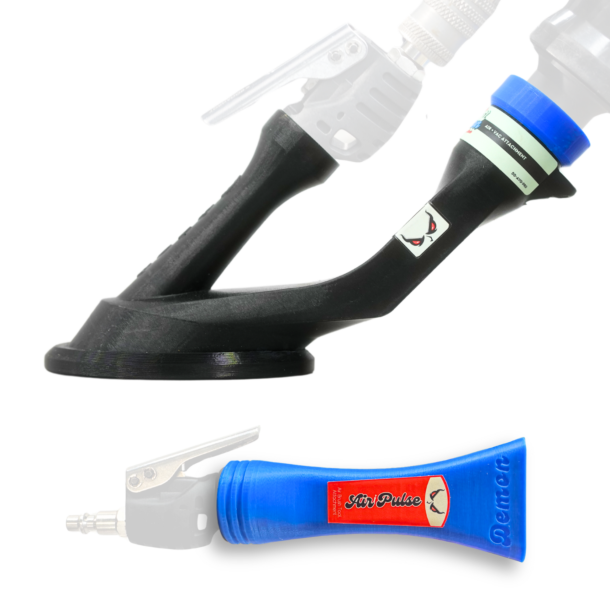 Multi Pack - Air+Vac Attachment & Crevice Air Pulse Attachment for the Tornador Mini Z-007
