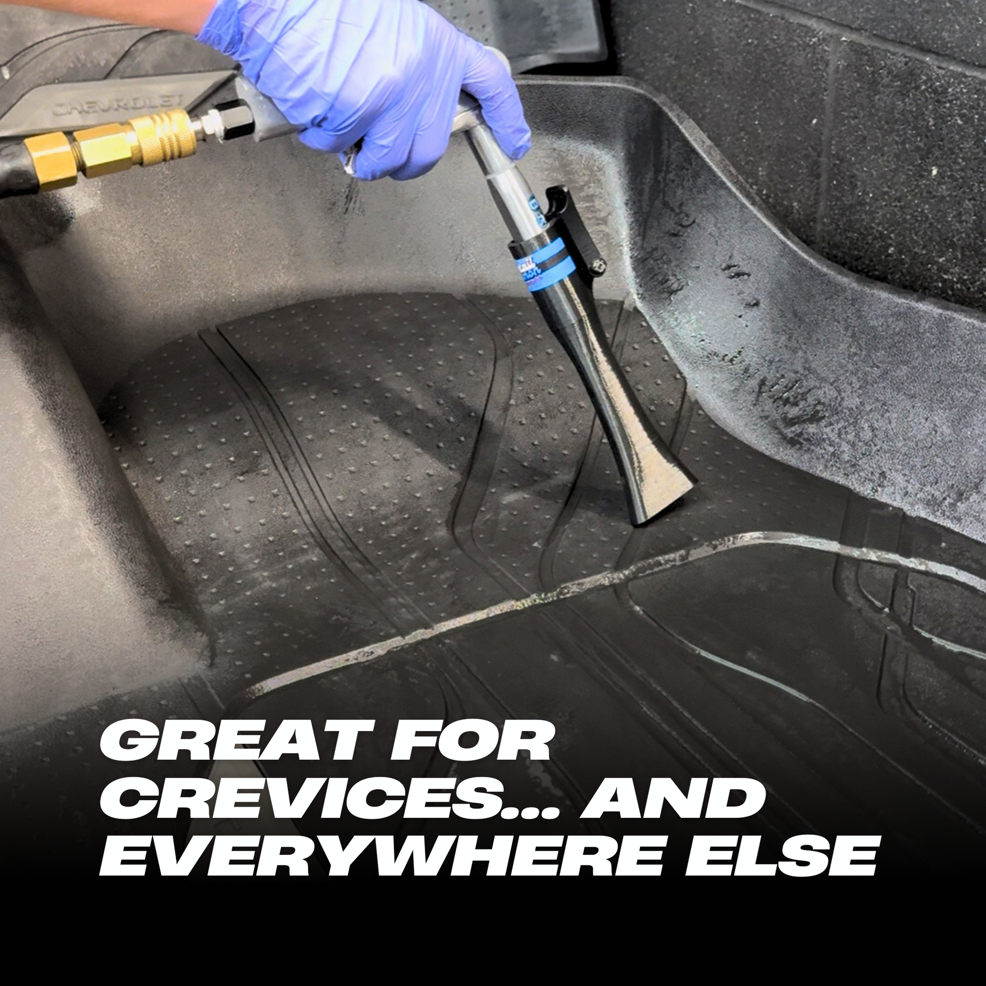 2 Pack - Detail Demon Air Pulse Crevice & Cone Attachments - Compatible with Tornador Z-014 & Z-010 Models