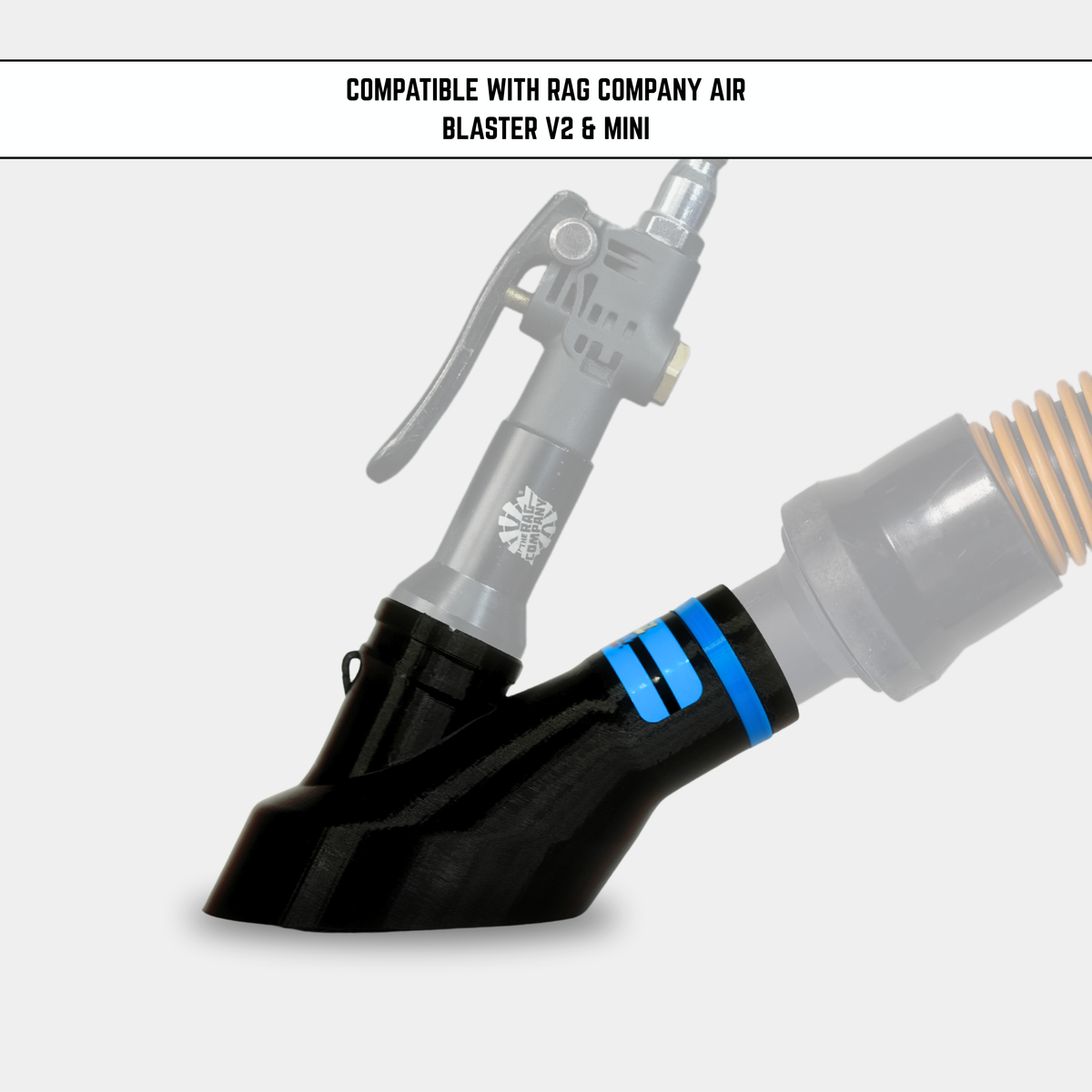 Air+Vac Oval Attachment for the Rag Company Ultra Air Blaster Version 2 & Mini