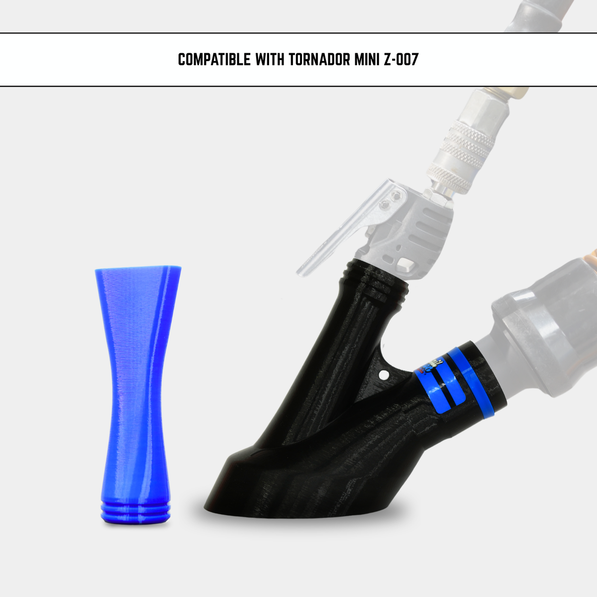 Multi Pack - Air+Vac Attachment & Crevice Air Pulse Attachment for the Tornador Mini Z-007