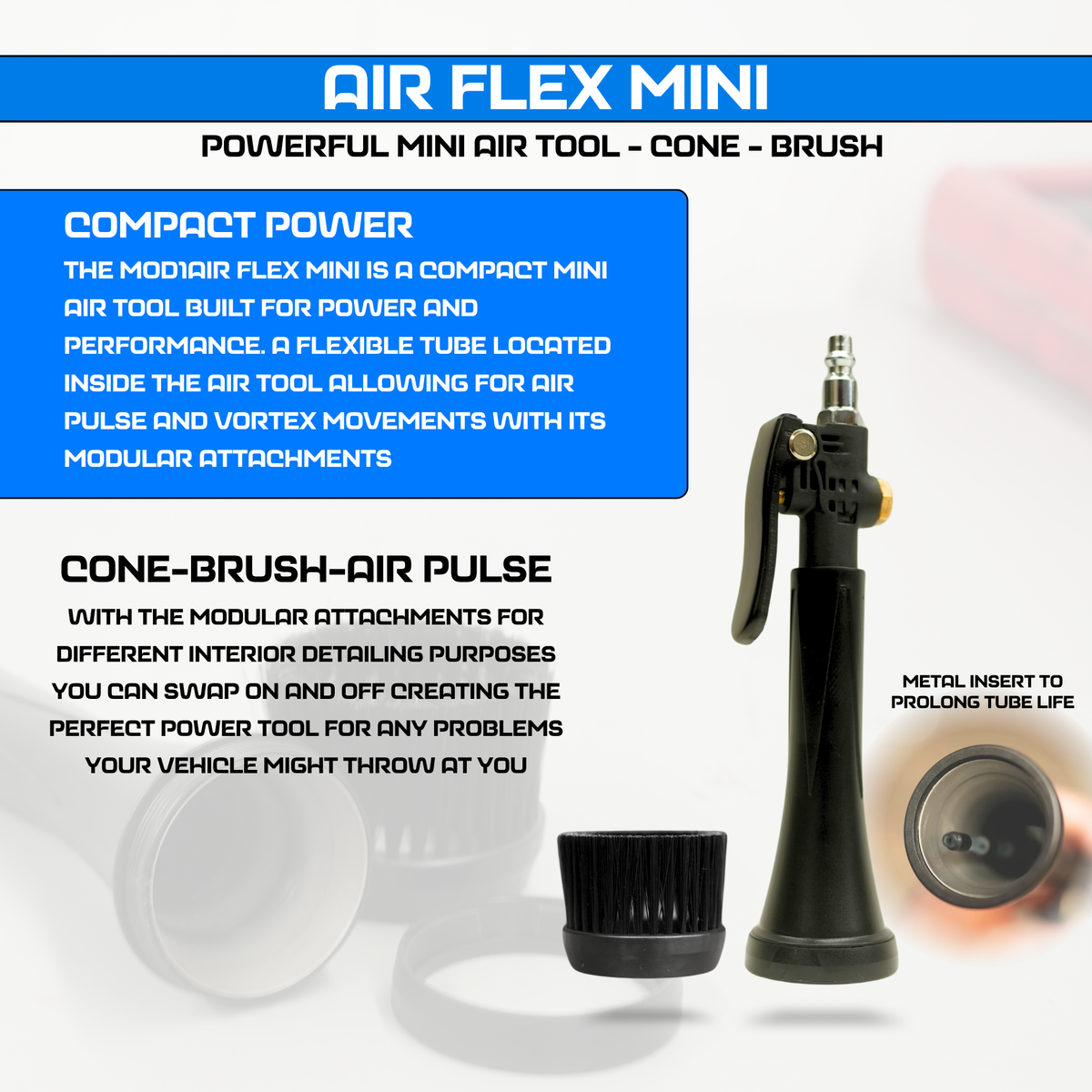 3 Kit Team Bundle - MOD1AIR-Vac+Crevice Kits