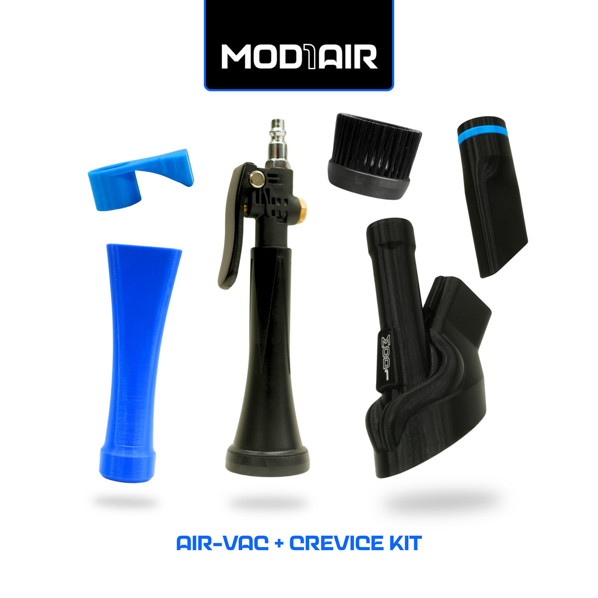 MOD1 Air-Vac-Crevice Kit - Air Tool Modular Detailing System