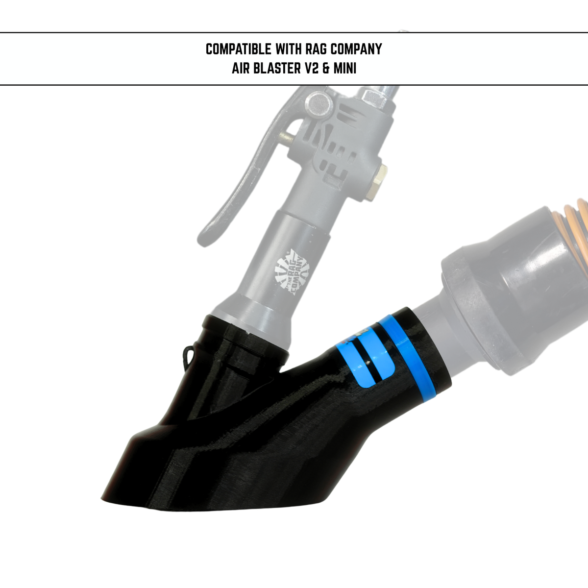 Air+Vac Oval Attachment for the Rag Company Ultra Air Blaster Version 2 & Mini