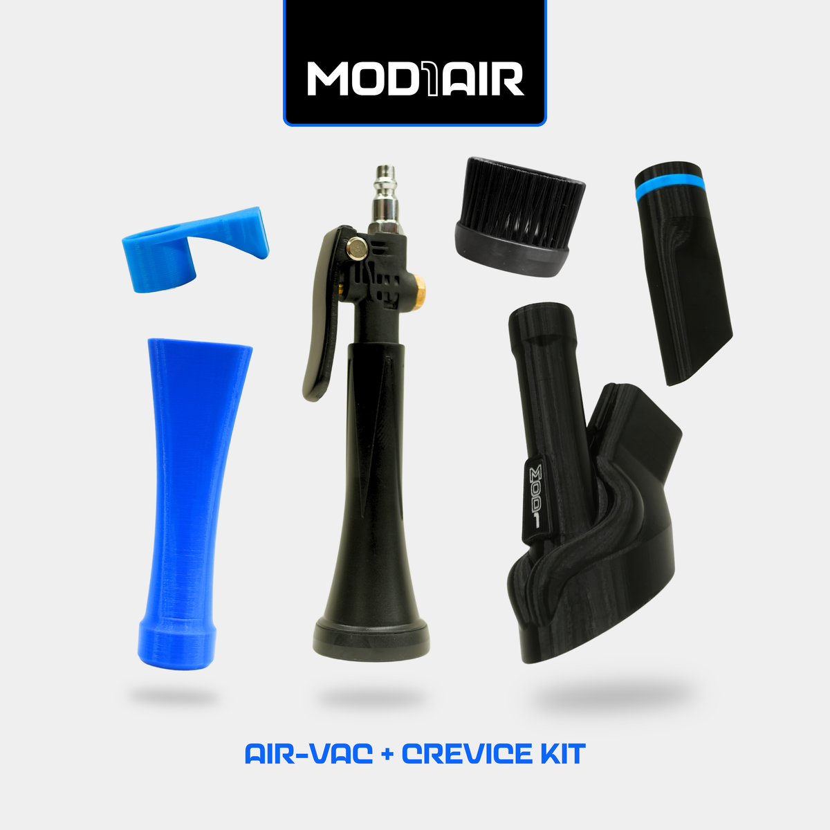 MOD1 Air-Vac-Crevice Kit - Air Tool Modular Detailing System