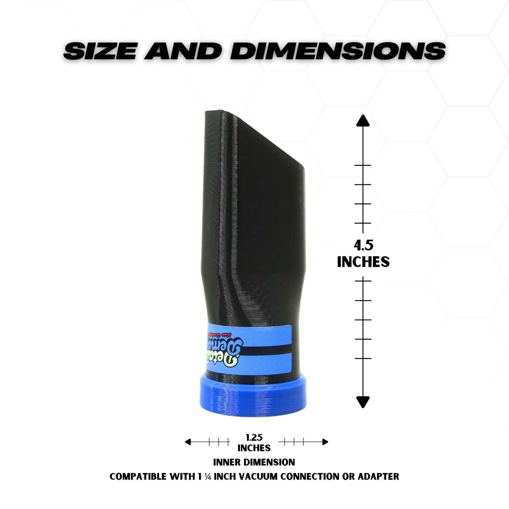 2PK - Nano 1.25" Crevice Vacuum Attachments