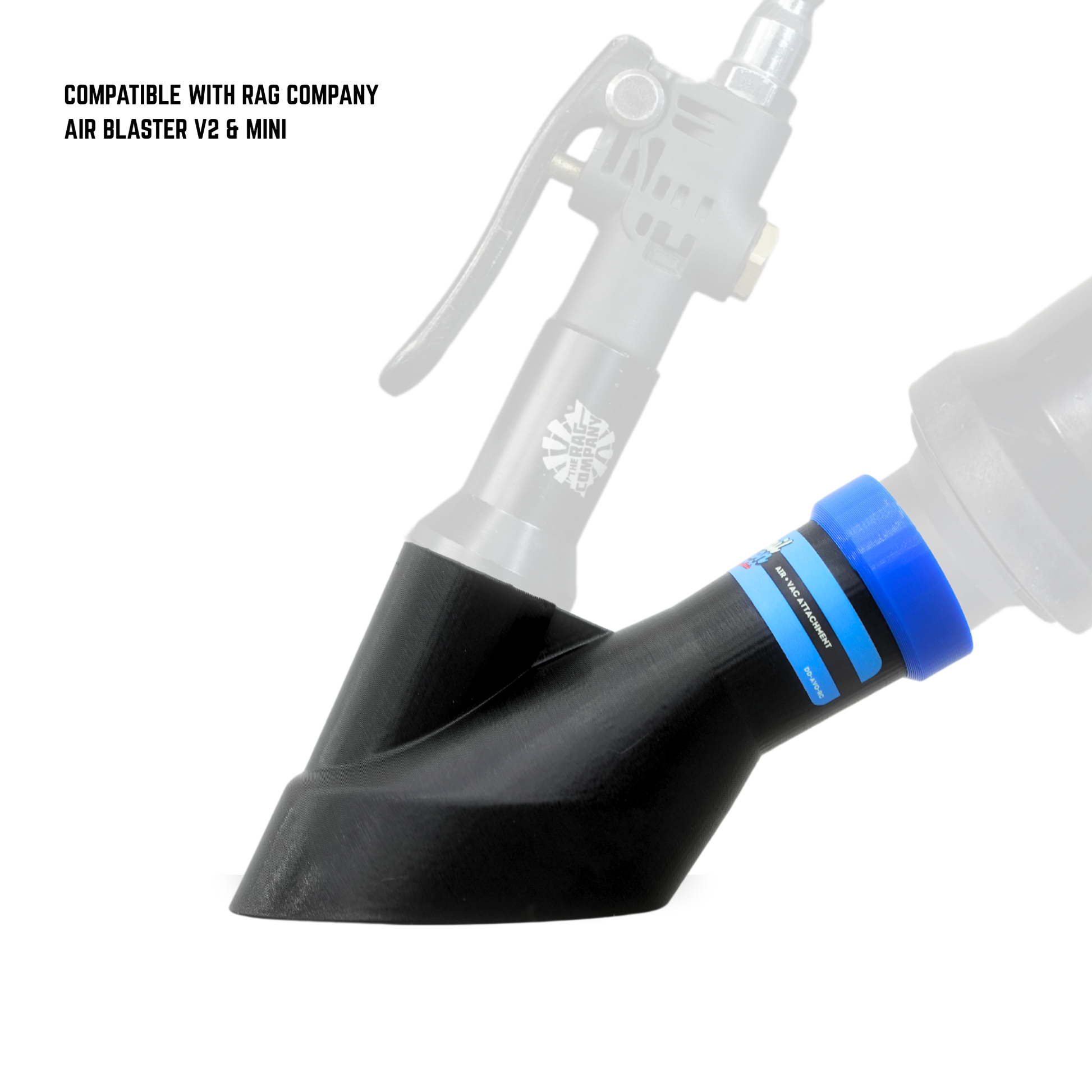 Air+Vac Oval Attachment for the Rag Company Ultra Air Blaster Version 2 & Mini
