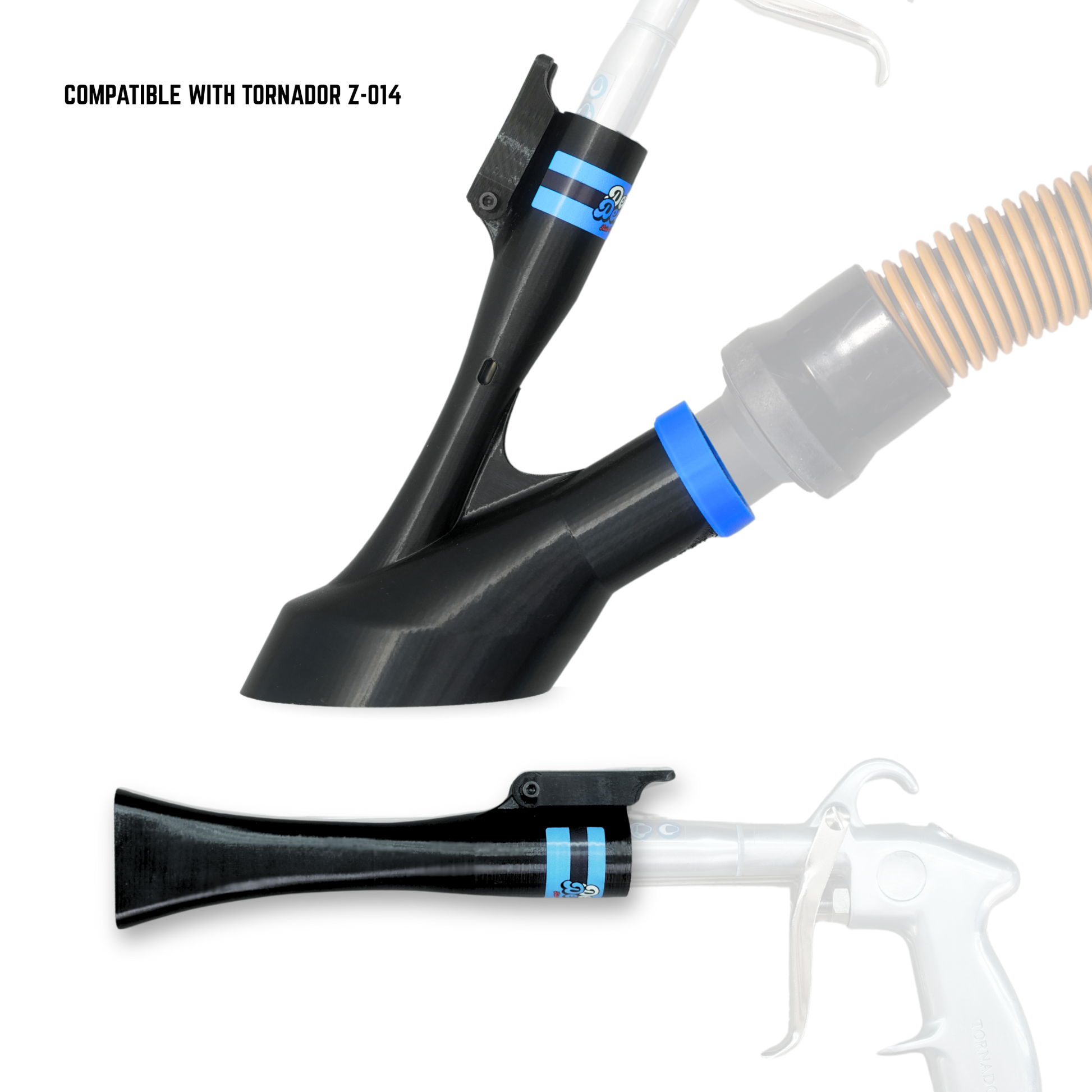 Multi Pack - Air+Vac Attachment & Crevice Air Pulse Attachment for the Tornador Z-014