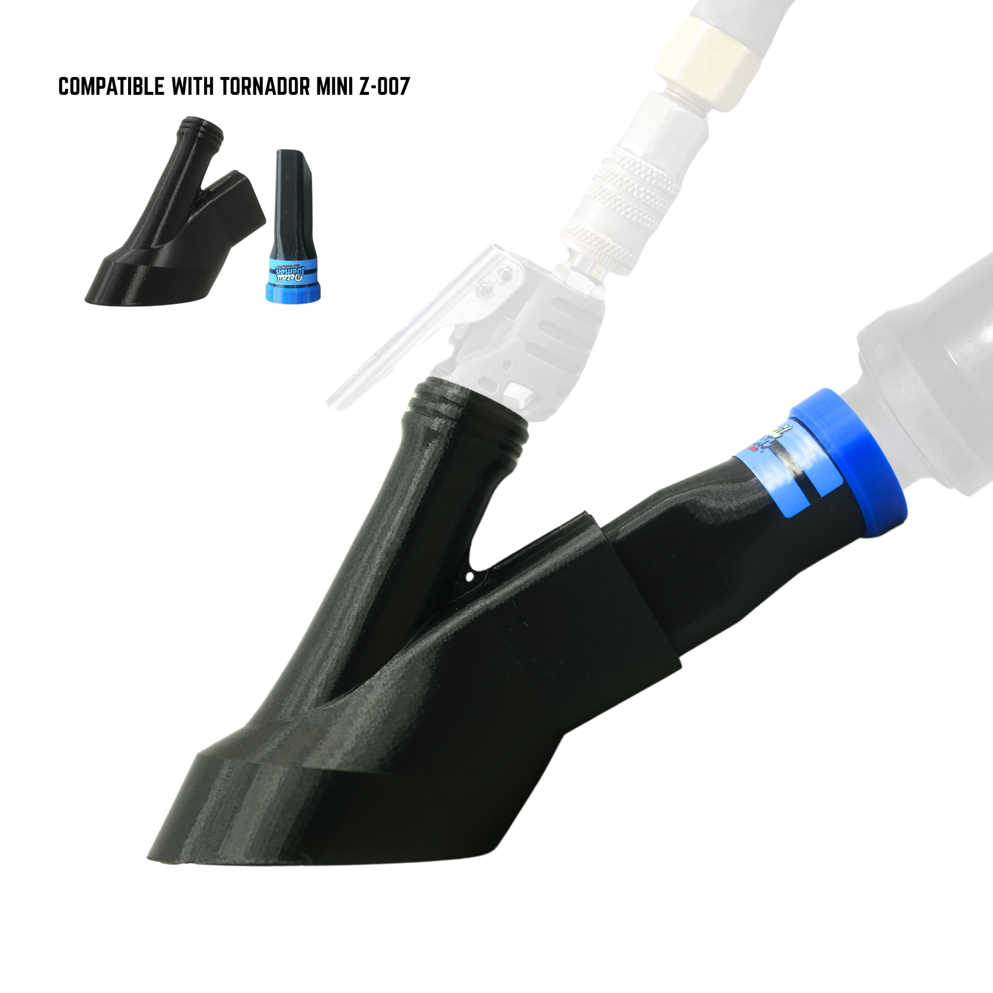 Crevice Air+Vac Oval Attachment Compatible with Tornador Mini