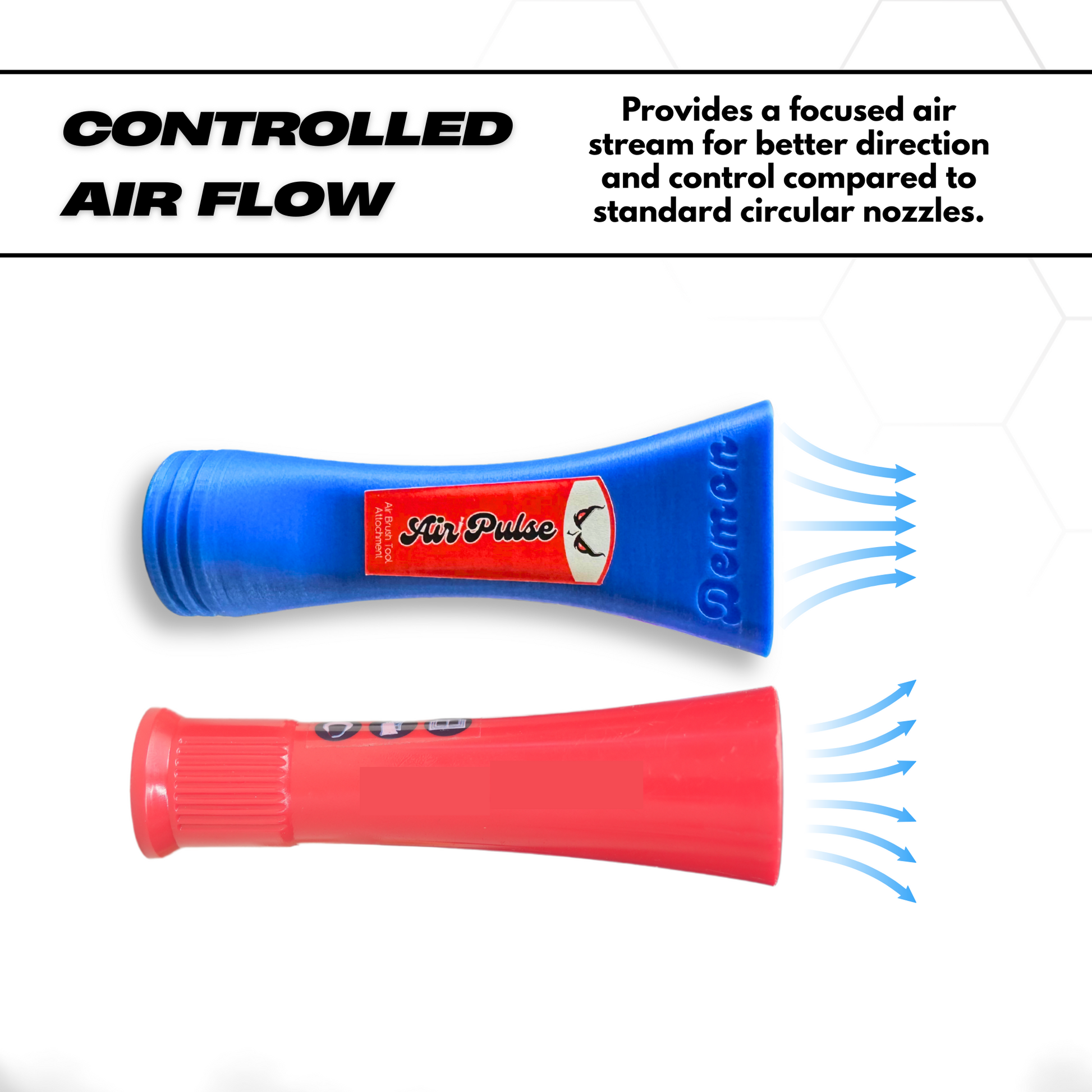 2PK - Detail Demon Air Pulse Crevice Attachment for the Tornador Mini Z-007
