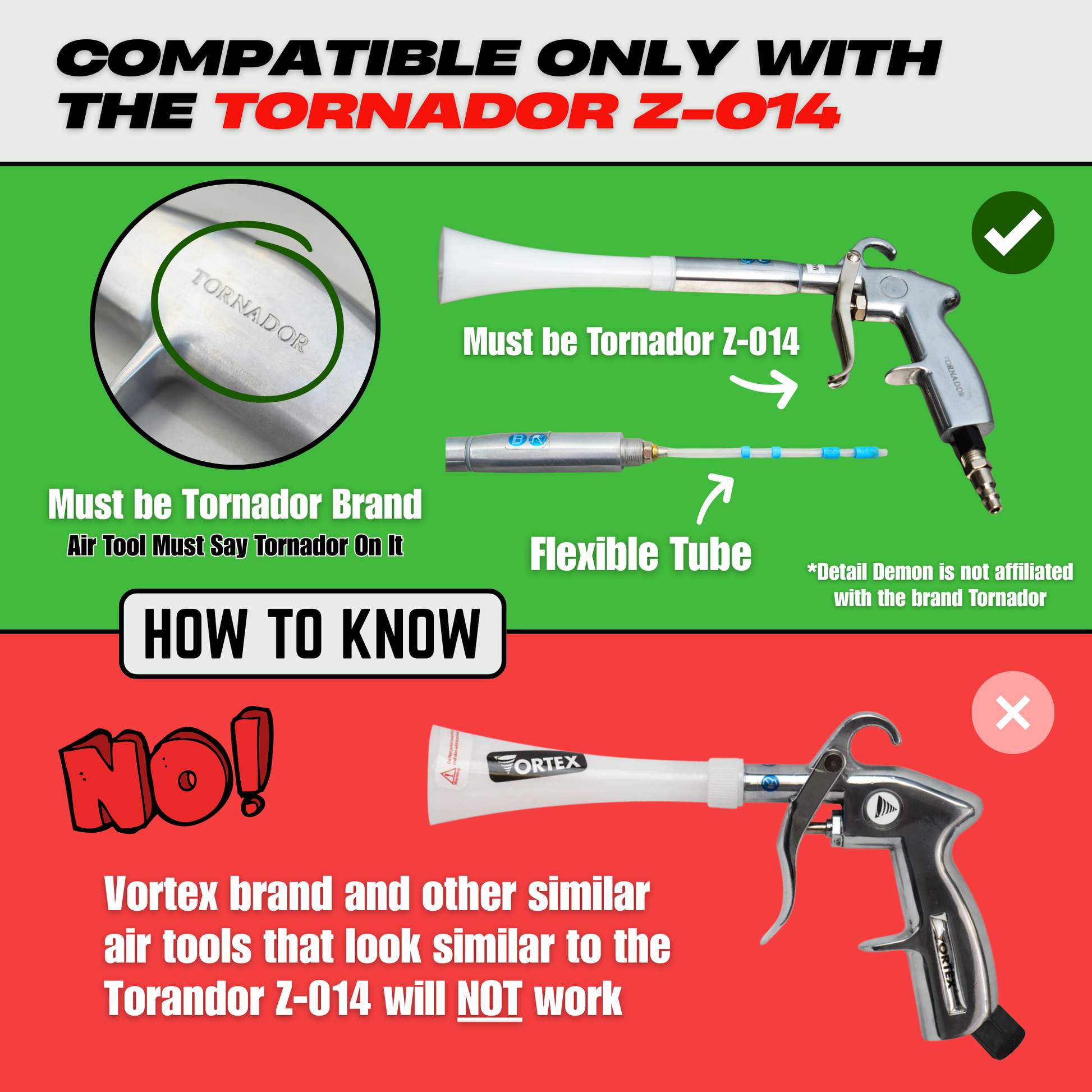 Air+Vac Oval Attachment for the Tornador Z-014